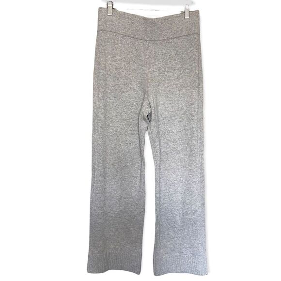 Club Monaco NWT Heather Grey High-Rise Wool Blend Sweater Pants Size Medium - Picture 5 of 5